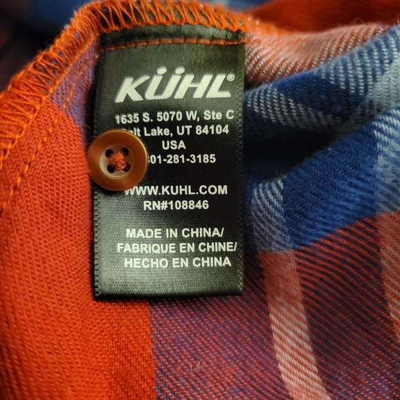 Kuhl Ophelia Flannel Size Large - Picture 5 of 6